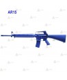 Fusil AR15 simulada para entrenamiento