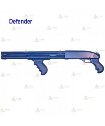 Fusil Defender simulada para entrenamiento