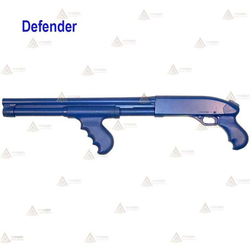 Fusil Defender simulada para entrenamiento