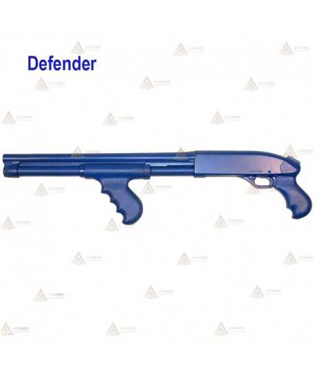 Fusil Defender simulada para entrenamiento