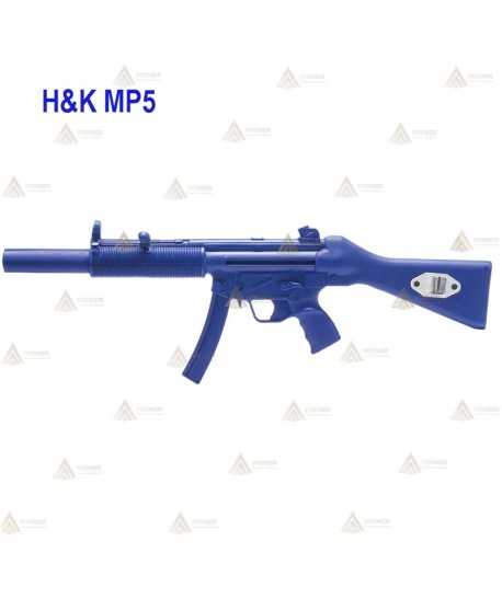 Fusil H&K MP5 simulada para entrenamiento
