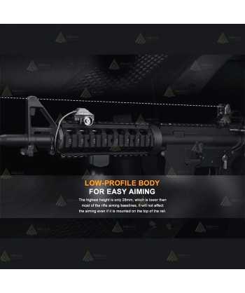 Pulsador remoto AER-06s para la linterna táctica GL19R