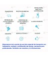 Armero homologado Grado I para 8 armas con visor