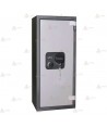 Caja fuerte con cerradura de llave y electrónica