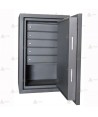 Caja fuerte cerradura llave y electrónica con cinco cajones con llave