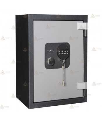 Caja fuerte cerradura llave y electrónica con cinco cajones con llave