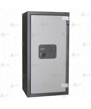 Caja fuerte cerradura llave y electrónica con diez cajones con llave