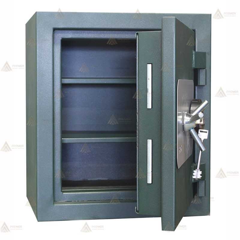 Caja fuerte con llave y cerradura electrónica Grado IV