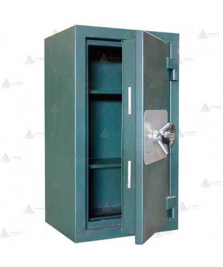 Caja fuerte / armero con llave y cerradura electrónica
