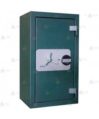 Caja fuerte / armero con llave y cerradura electrónica
