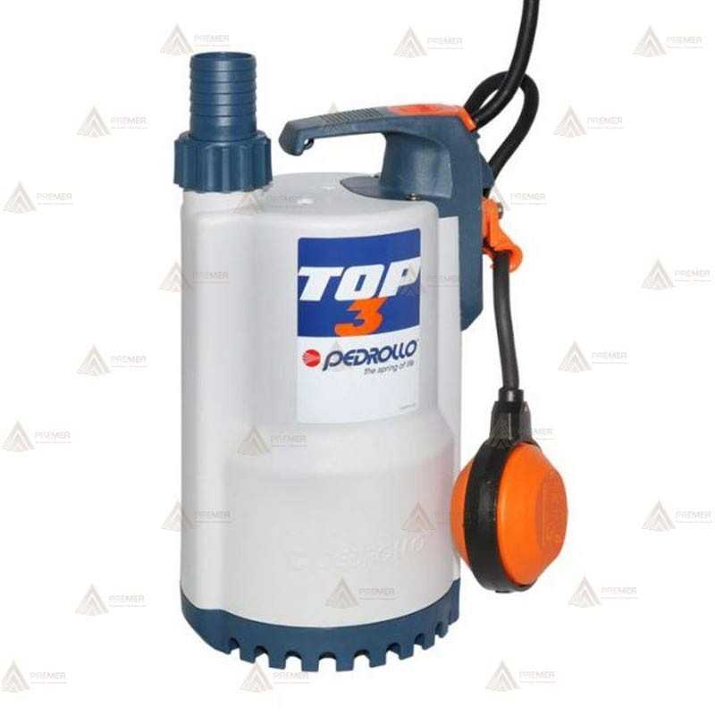 Electro bomba sumergible para aguas limpias (0,55 KW / 0,75 HP)