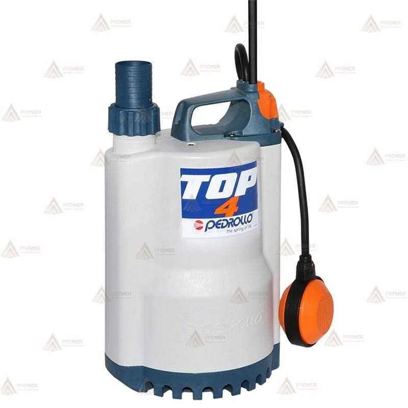 Electrobomba sumergible para aguas limpias (0,75 KW / 1 HP)