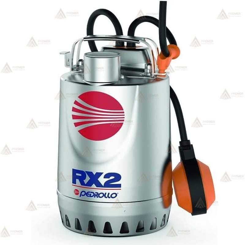 Electro bomba sumergible para aguas limpias (0,37 KW / 0,5 HP)