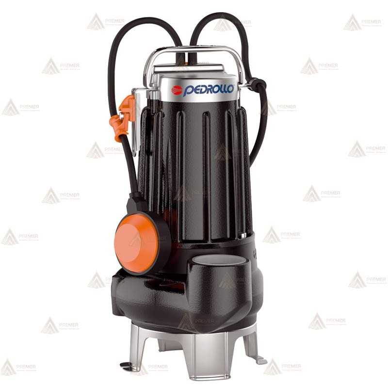 Electro bomba sumergible para líquidos y sólidos (0,75KW / 1 HP)