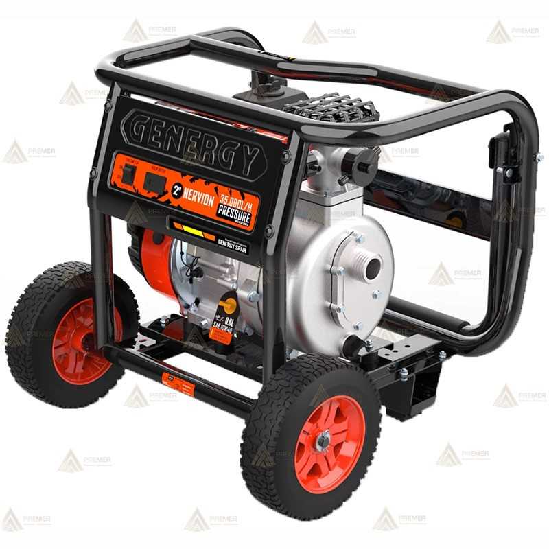 Motobomba de presión (55.000 lit/hora) 50 metros