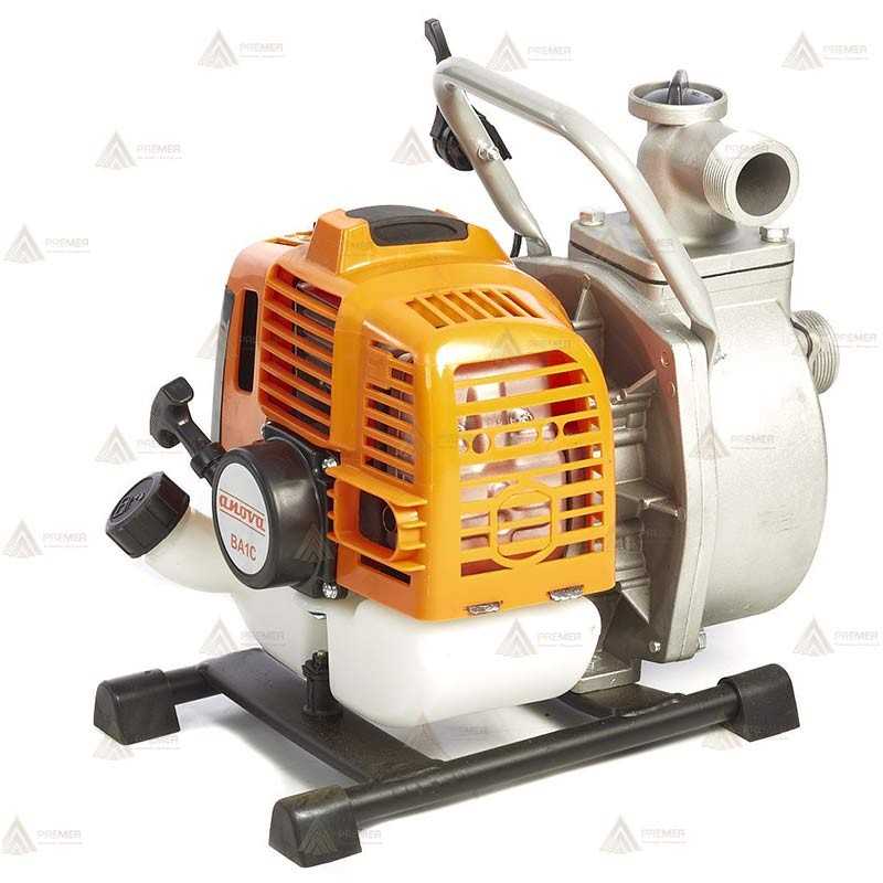 Motobomba a gasolina anova BA1C para aguas limpias