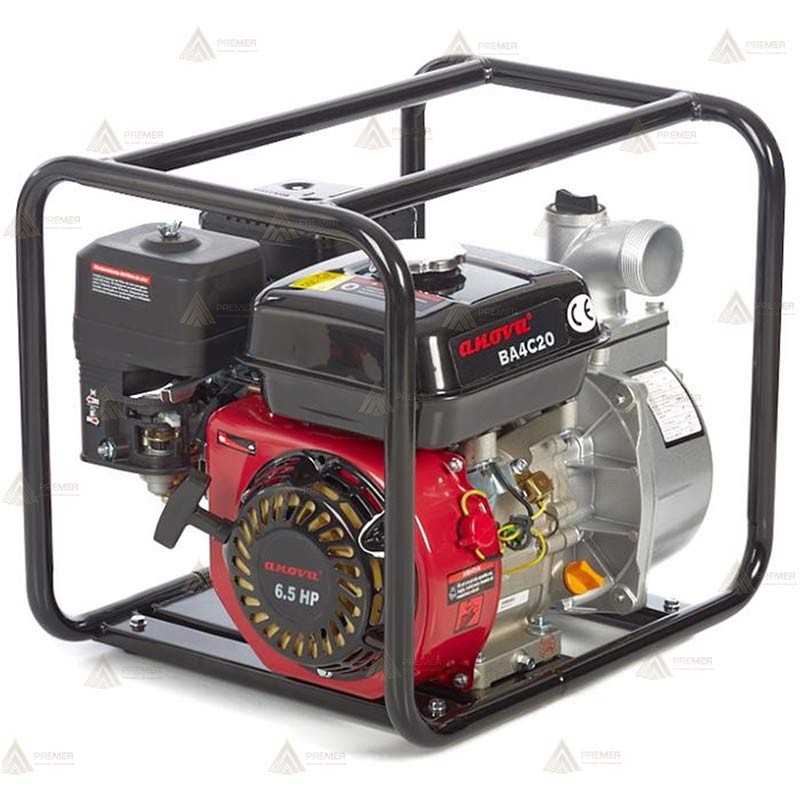 Motobomba a gasolina para aguas limpias (36.000 l/h) 30 metros