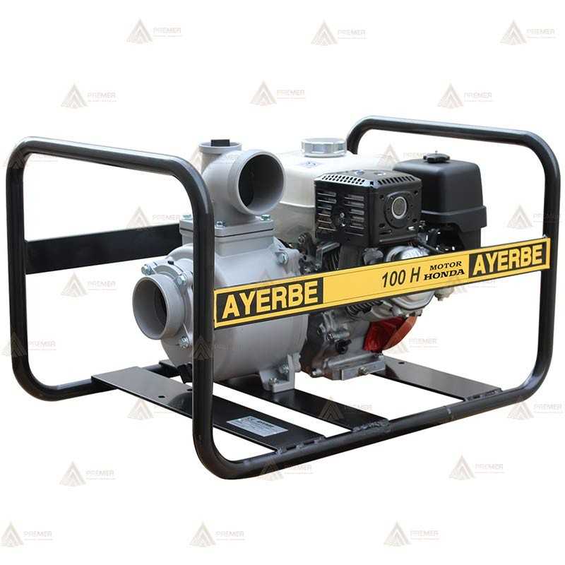 Moto bomba a gasolina para aguas limpias (95.000 l/h) 30 metros