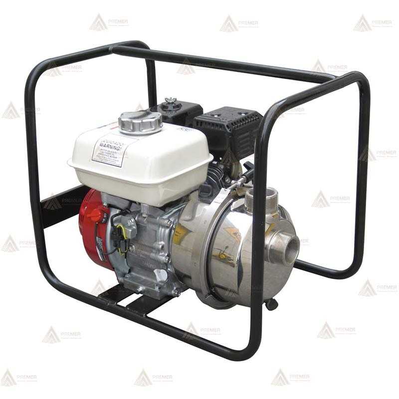 Moto bomba inoxidable para líquidos especiales (30.000 l/h) 30 metros
