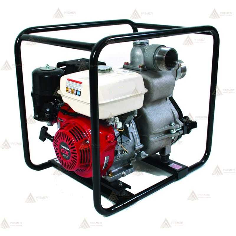 Motobomba Honda para aguas sucias (78.000 l/h) 28 m