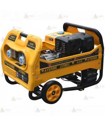 Generador a gasolina 4T (230V 7.000W) con arranque eléctrico