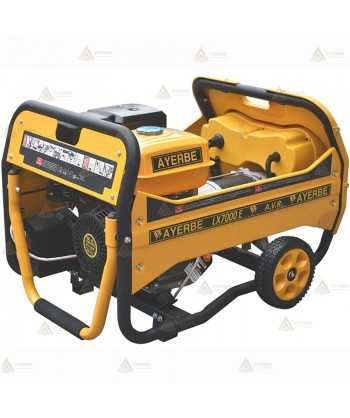 Generador a gasolina 4T (230V 7.000W) con arranque eléctrico
