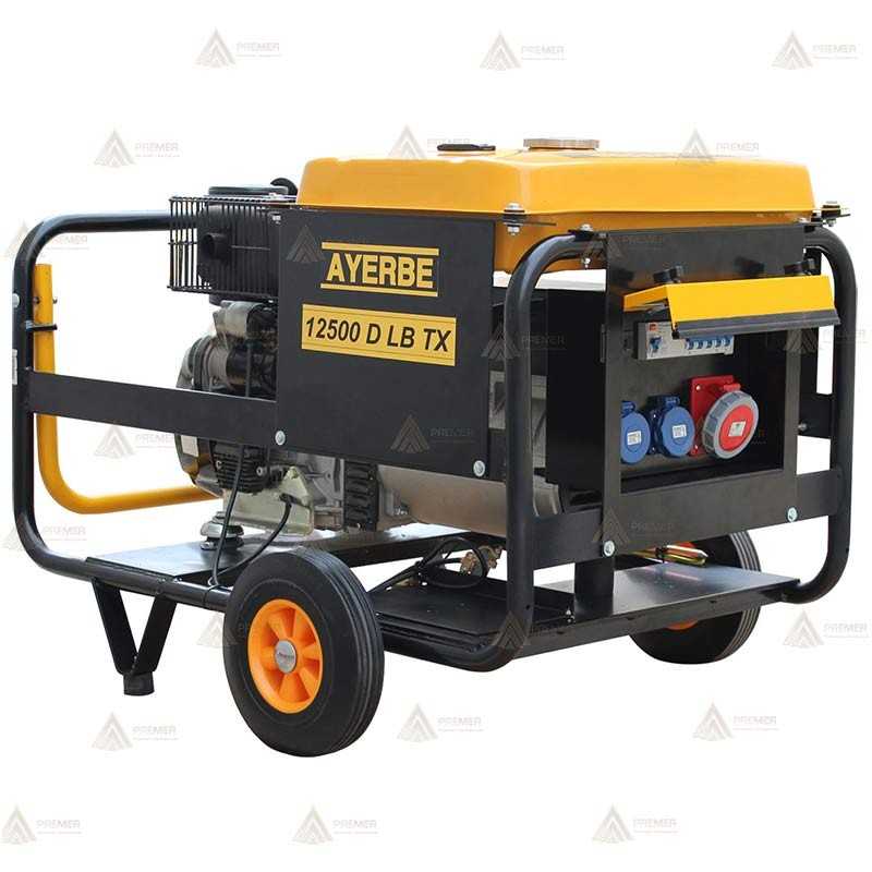 Grupo electrógeno trifásico diésel (400V & /230V 10.000W)