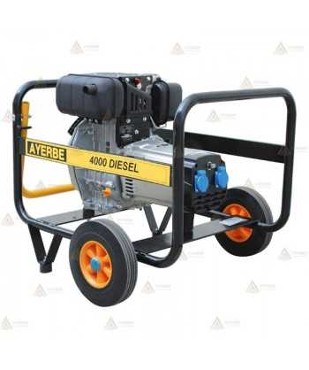 Grupo electrógeno monofásico con motor diésel (5KVA/4.100 W)
