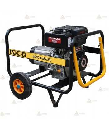 Grupo electrógeno monofásico con motor diésel (5KVA/4.100 W)