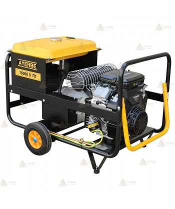 Grupo electrógeno trifásico a gasolina (400V/230V 16 KVA / 12.800W)
