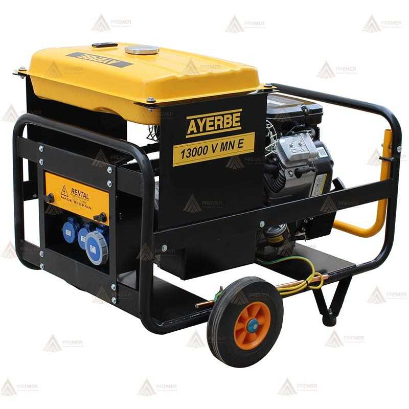 Grupo electrógeno monofásico a gasolina (220V / 12,5 KVA/10.000W)