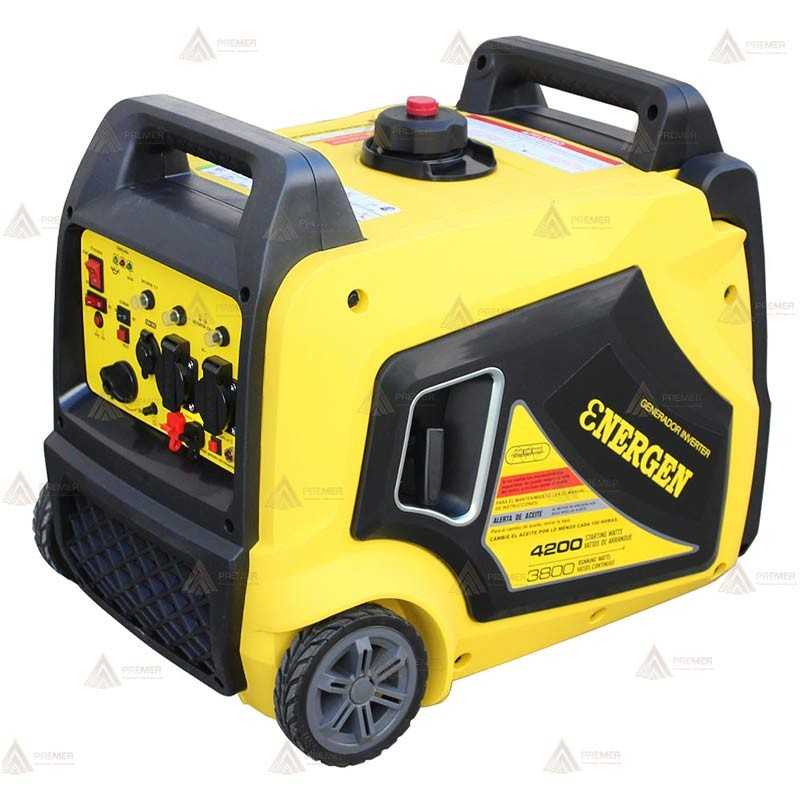 Grupo electrógeno monofásico inverter a gasolina (4.150W)