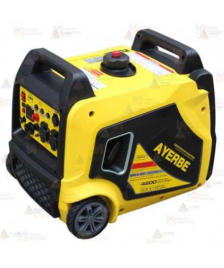 Grupo electrógeno monofásico e inverter a gasolina (4.000W)