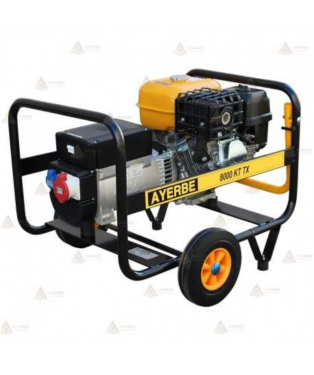 Grupo electrógeno trifásico a gasolina (8 KVA / 6.400W)