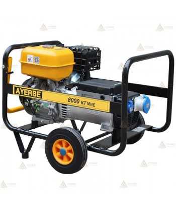 Grupo electrógeno monofásico a gasolina con arranque eléctrico (8 KVA / 6.400W)