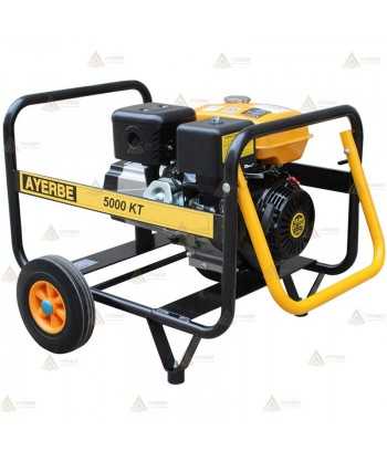 Grupo electrógeno monofásico a gasolina con arranque eléctrico (5 KVA/4.200W)