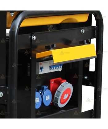 Grupo electrógeno trifásico a gasolina (400V/230V 24 KVA/19.200W)