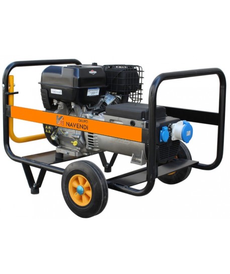 Grupo electrógeno con motor Vanguard a gasolina da 9 KVA