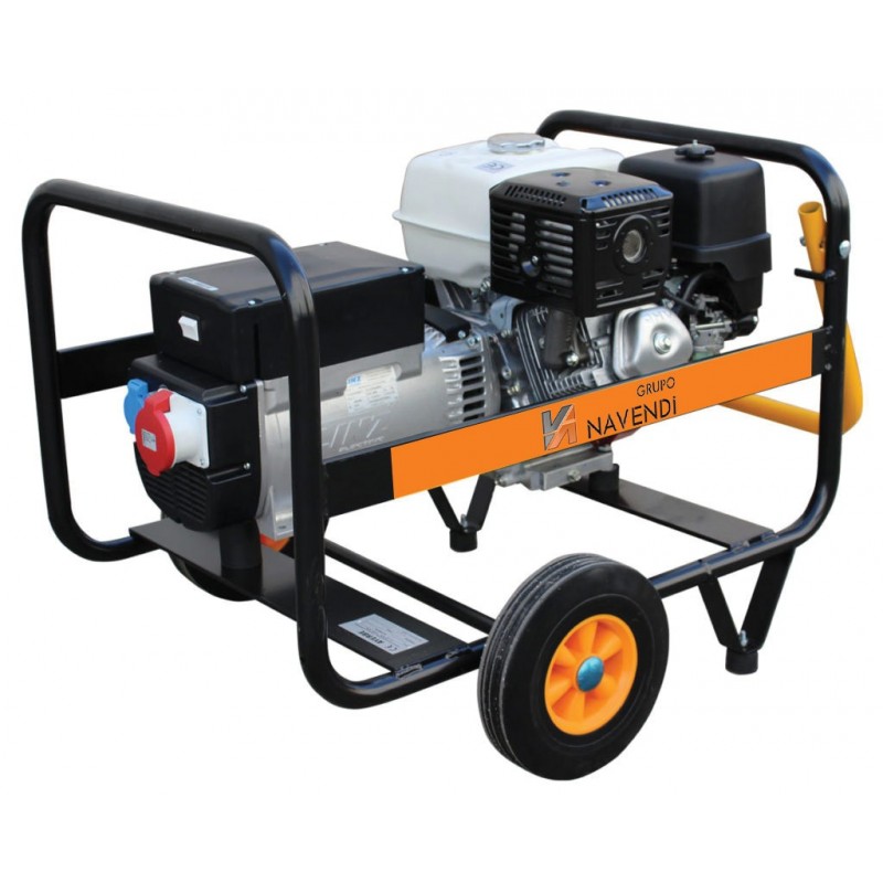 Grupo electrógeno trifásico 400V / 230V y 8 KVA