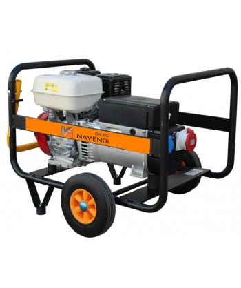 Grupo electrógeno trifásico Honda a gasolina con arranque eléctrico (5,5 KVA / 4.400W)