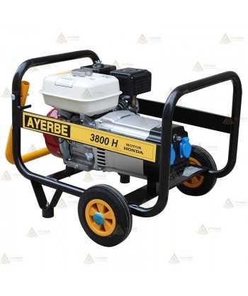 Grupo electrógeno monofásico Honda gasolina (3,8 KVA / 3000W)