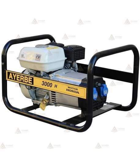 Grupo electrógeno monofásico Honda a gasolina (3 KVA / 2.200W)