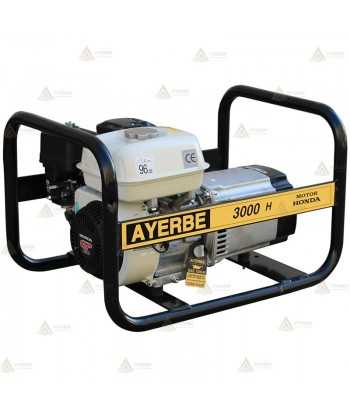 Grupo electrógeno monofásico Honda a gasolina (3 KVA / 2.200W)