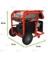 Generador monofásico económico de 4500W