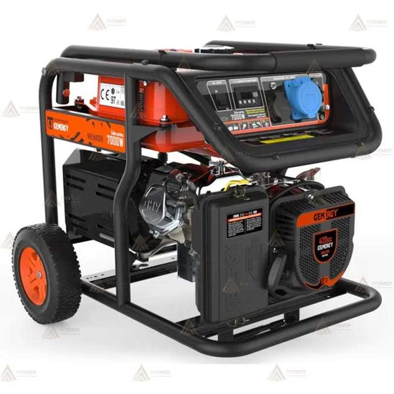 Generador monofásico económico a gasolina de 7.000W