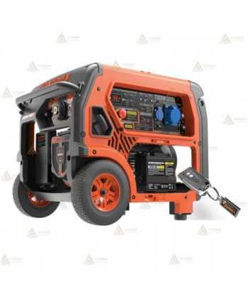 Generador monofásico a gasolina 4T (7.000W) con control remoto