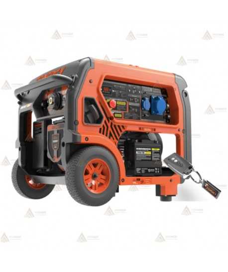 Generador monofásico a gasolina 4T (7.000W) con control remoto