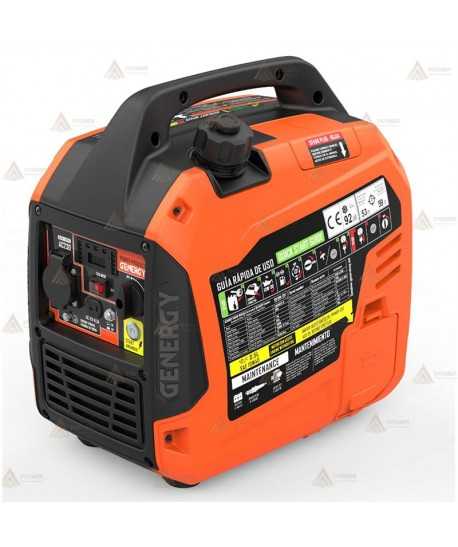 Generador monofásico Inverter a gasolina 4T (2.000W) con control remoto