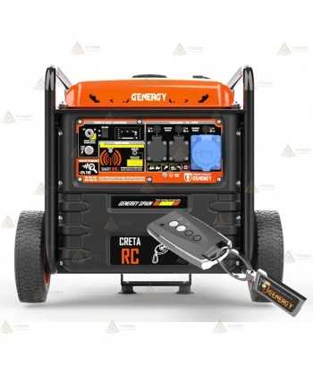 Generador monofásico Inverter a gasolina 4T (7.500W) con control remoto