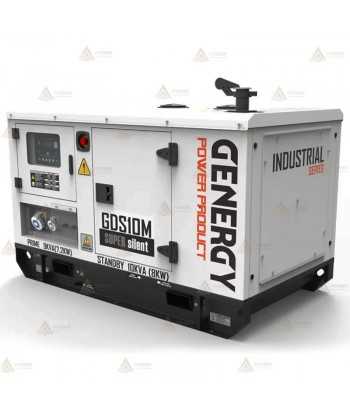 Grupo electrógeno diésel monofásico (10 KVA / 8.000W) Insonorizado